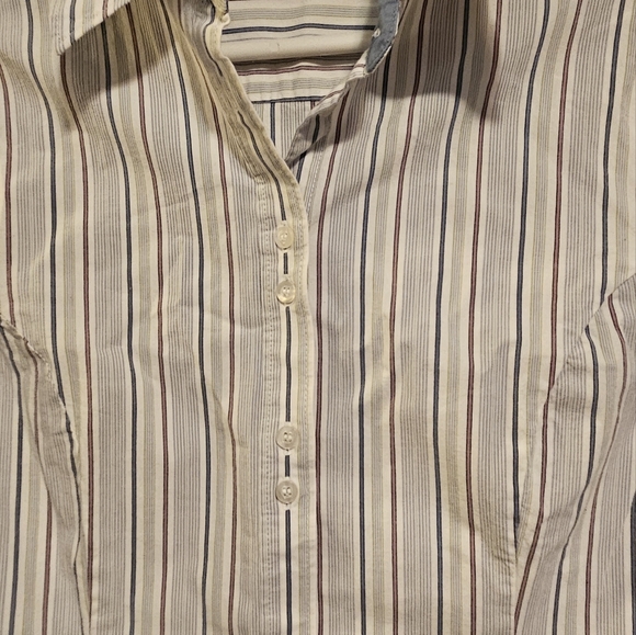 Vintage Riders striped button-up shirt - Picture 3 of 9